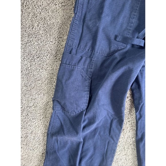 CARHARTT Womens Navy Cargo Scrub Pants Size small nurse hospital healthcare - Picture 7 of 8